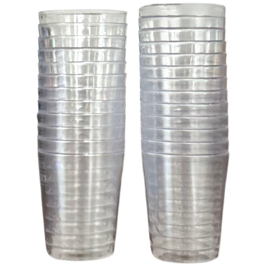 Plastic Shot Glasses 25 Pack