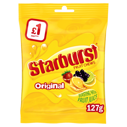 Starburst Original Fruit Chews 127g – Fruity Chewy Sweets
