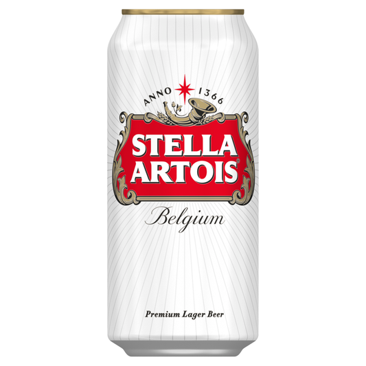 Stella Artois Premium Lager Pint Cans 568ml