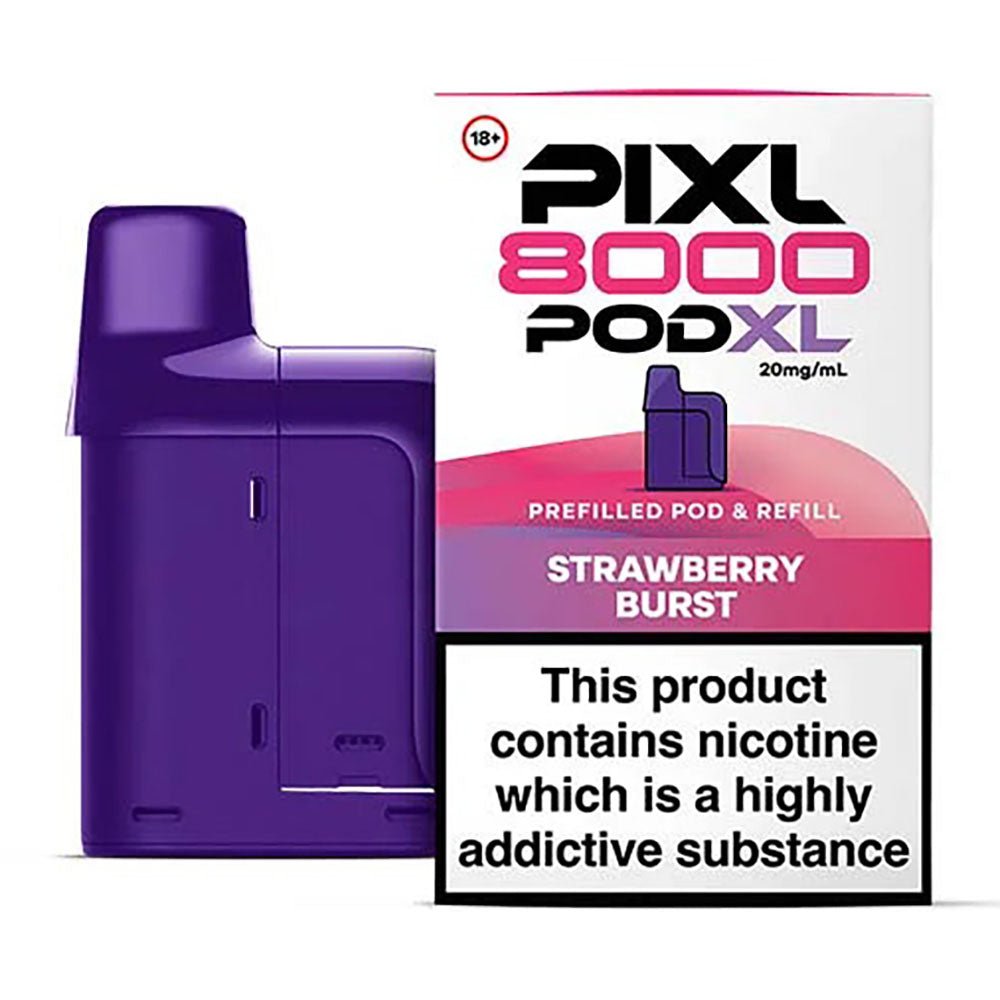 PIXL 8000 Prefilled Pods Strawberry Burst