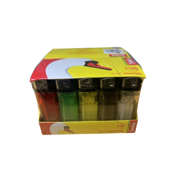 Swan Disposable Lighter 50 Pack