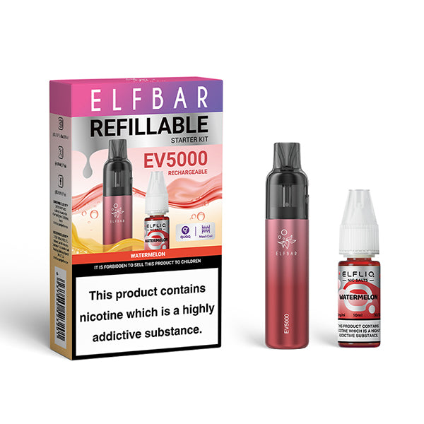 Elf Bar EV5000 Refillable Prefilled Vape Kit
