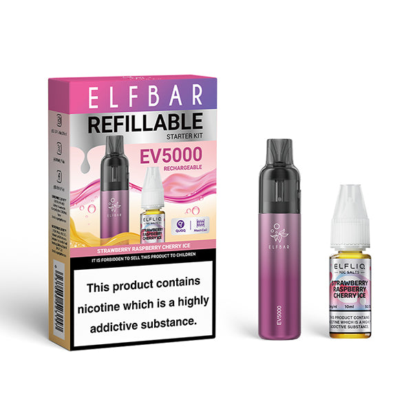 Elf Bar EV5000 Refillable Prefilled Vape Kit