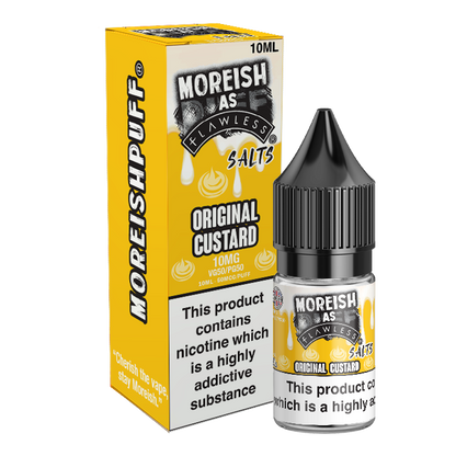 Original Custard Nic Salt by Moreish Puff - Nic Salts UK