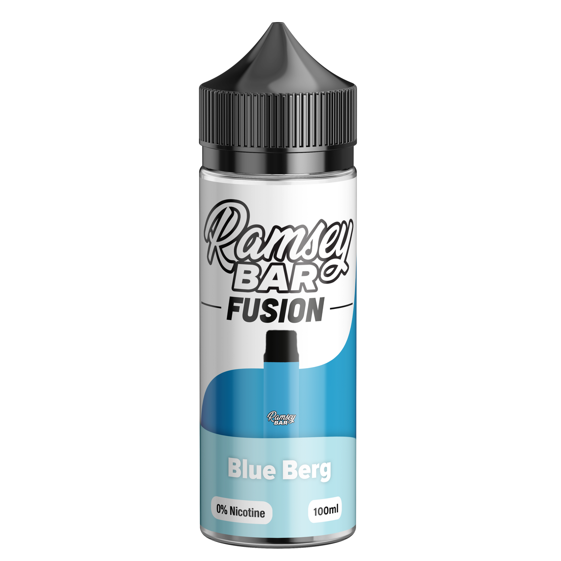 Ramsey Bar Fusion 0mg Short Fill E-Liquid - Strawberry Energy - 100ml