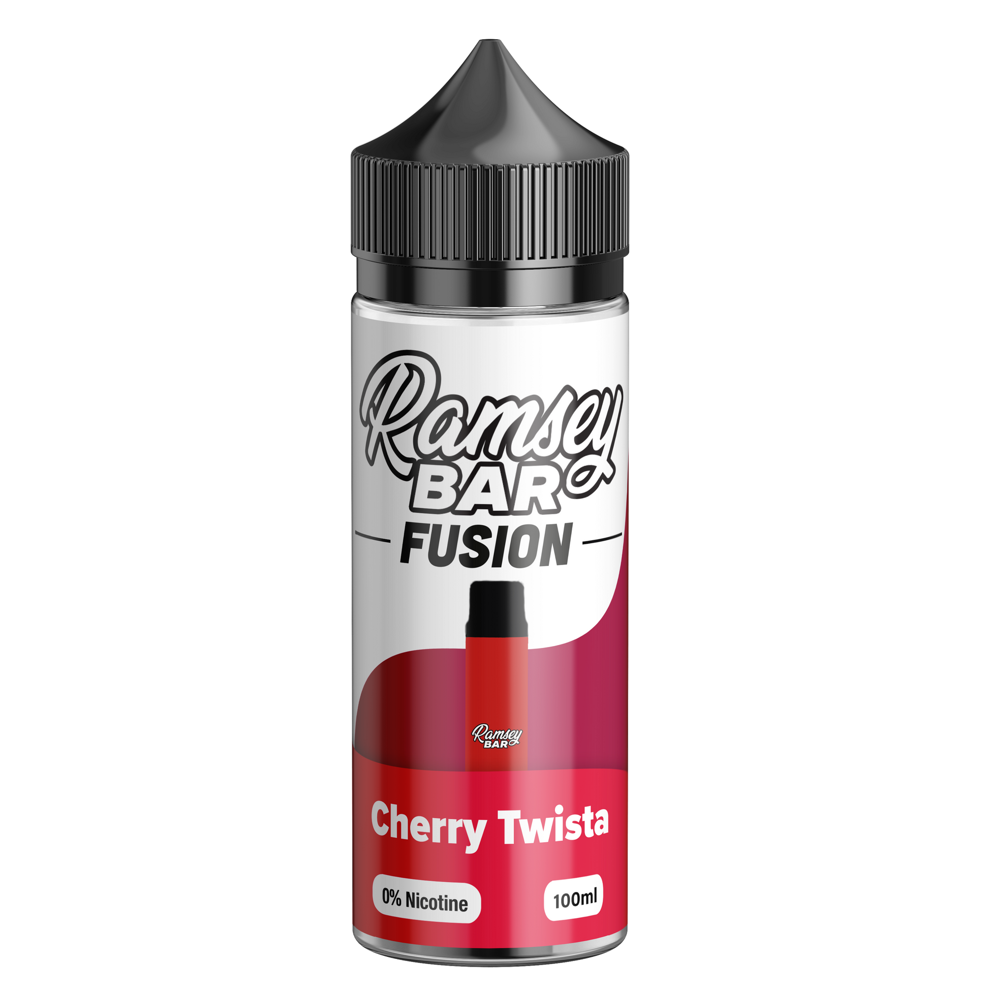 Ramsey Bar Fusion 0mg Short Fill E-Liquid - Strawberry Ice Cream - 50ml