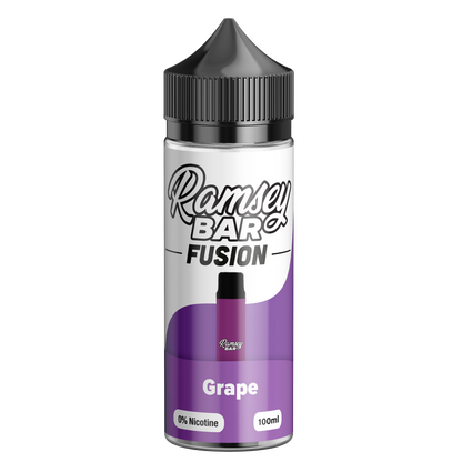 Ramsey Bar Fusion 0mg Short Fill E-Liquid - Strawberry Ice Cream - 100ml