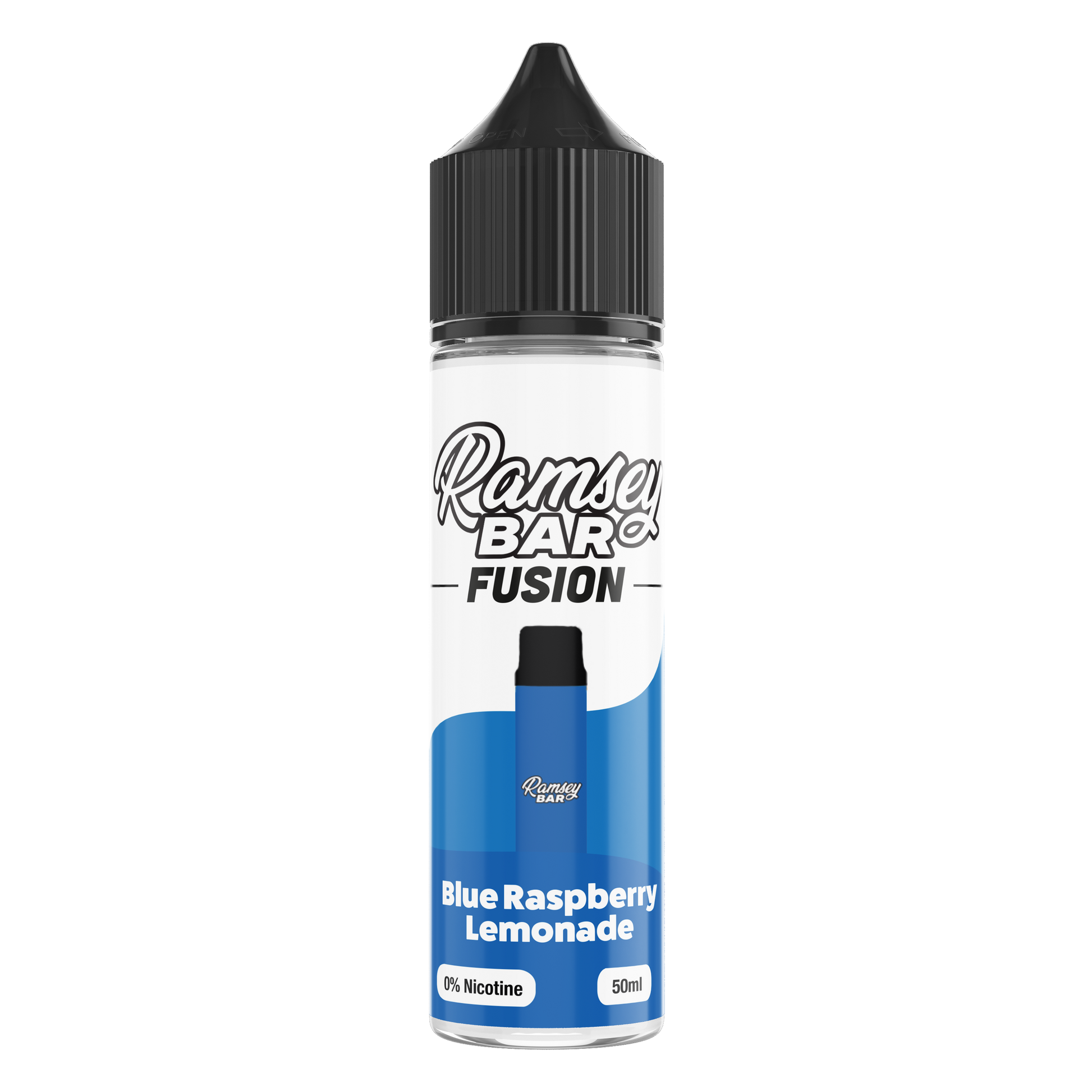 Blue Raspberry Lemonade E-Liquid by Ramsey E-Liquids - Short Fills UK
