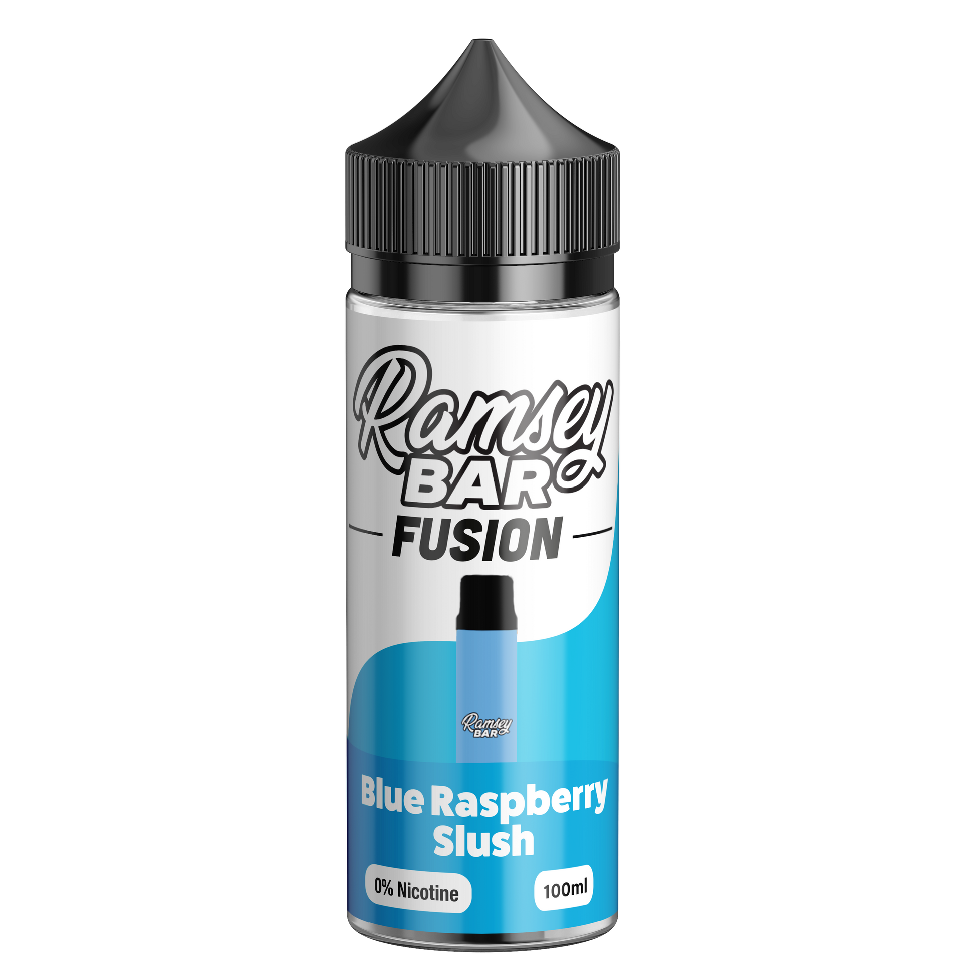 Blue Raspberry Slush E-Liquid by Ramsey E-Liquids - Short Fills UK