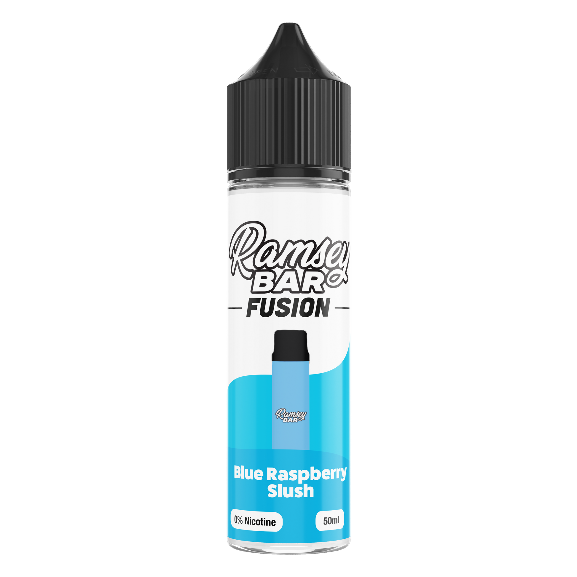 Blue Raspberry Slush E-Liquid by Ramsey E-Liquids - Short Fills UK
