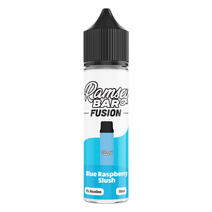 Blue Raspberry Slush E-Liquid by Ramsey E-Liquids - Short Fills UK