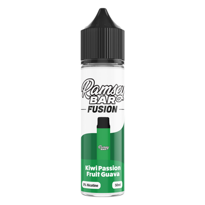 Kiwi Passion Fruit Guava E-Liquid by Ramsey E-Liquids - Short Fills UK