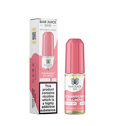 Bar Juice 5000 Strawberry Ice Cream 10ml Nic Salt