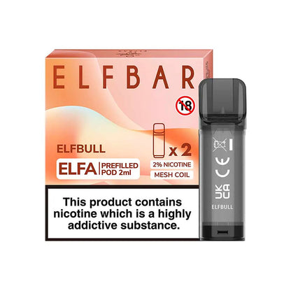 Elf Bar Elfa Prefilled Pods 2pcs - Elfbull